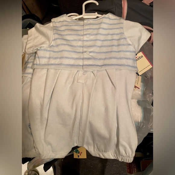 New with tags 9 months baby 2 piece romper set - Picture 2 of 5